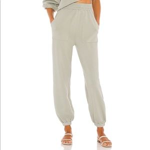 LOVERS + FRIENDS pocket jogger in sage green